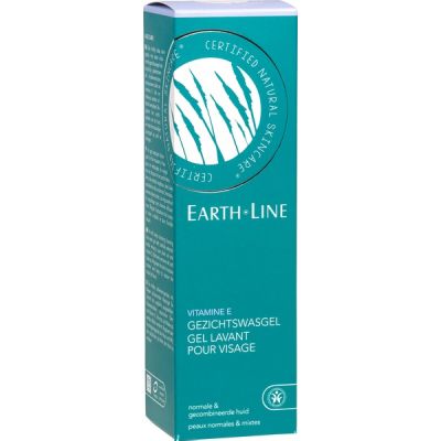 Vitamine E gezichtswasgel van Earth Line, 1x 200ml