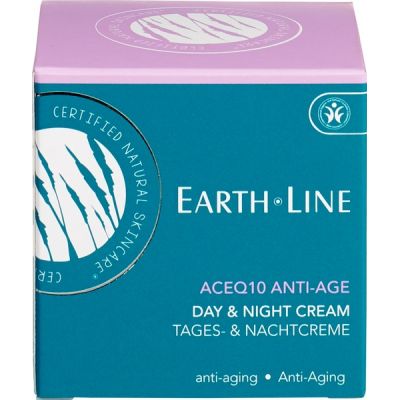 ACEQ10 anti-age dag & nacht crème van Earth Line, 1x 50ml
