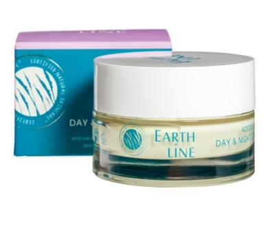 ACEQ10 anti-age dag & nacht crème van Earth Line, 1x 50ml