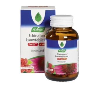 Echinaforce kauwtabletten met vitamine C van A.Vogel, 1 x 60 stk