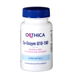 Co-Enzym Q10-100 van Orthica, 1 x 30 stk