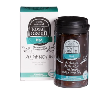 Algenolie van Royal Green, 1x 60 capsules.