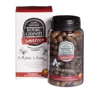 Camu camu vitamine C vcaps van Royal Green, 1x 120 capsules.