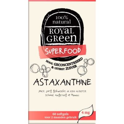 Astaxanthine van Royal Green, 1x 60 softgels