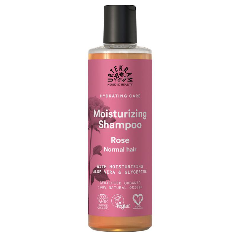 Rozenshampoo normaal haar van Urtekram, 1x 250 ml