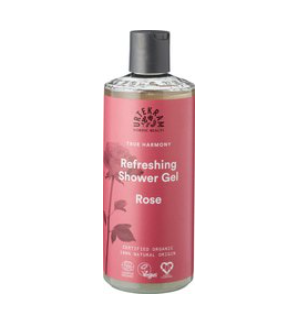 Rozen Douchegel van Urtekram, 1x 500 ml