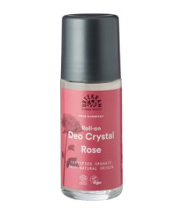 Rozen crystal deodorantroller van Urtekram, 1x 50 ml Rozen crystal deodorantroller van Urtekram, 1x 50 ml