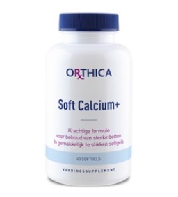 Soft Calcium+ van Orthica, 1 x 60 stk