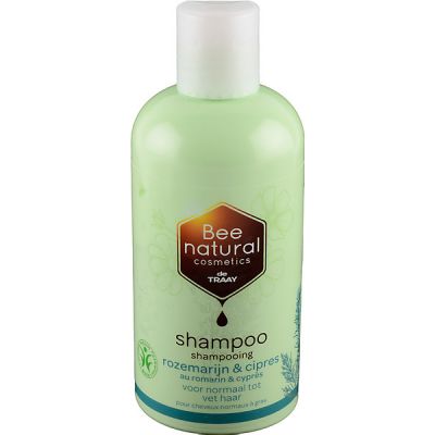 Shampoo rozemarijn&cipres van Bee honest, 1 x 250 ml