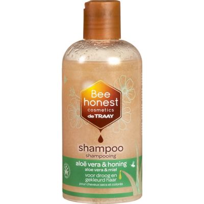 Shampoo aloe vera honing van Bee honest, 1 x 250 ml