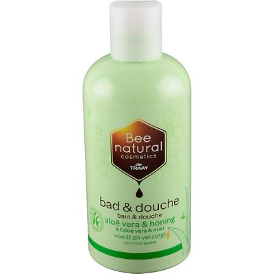 Bad en douche aloë vera & honing van Bee honest 1x250 ml