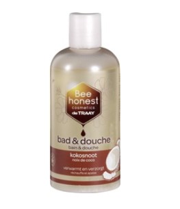 Bad en douche kokosnoot van De Traay Bee Natural, 1x 250 ml