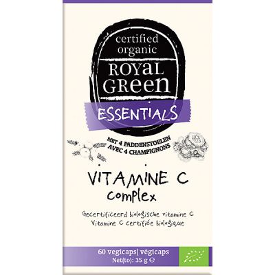 Vitamine C complex van Royal Green, 1x 60capsules.