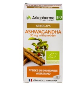 Ashwaganda van Arkopharma, 1 x 45 stk