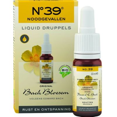 Noodgevallen druppels van No.39, 1 x 10 ml