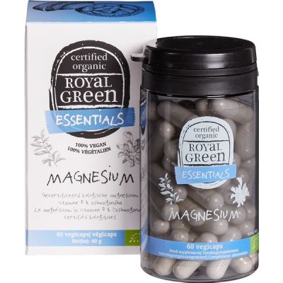 Magnesium van Royal Green, 1x 60 capsules.