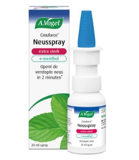 Cinuforce neusspray extra sterk van A.Vogel, 1 x 20 ml