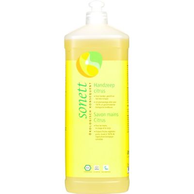 Handzeep Citrus Navul van Sonett, 1x 1 L