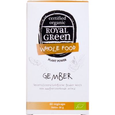 Gember van Royal Green, 1 x 60 stk