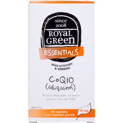 CoQ10 (Ubiquinol) van Royal Green, 1 x 60 stk