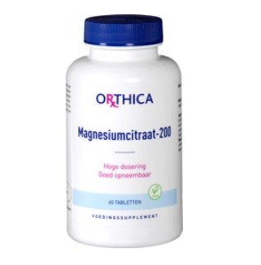 Magnesiumcitraat-200 van Orthica, 1 x 60 stk