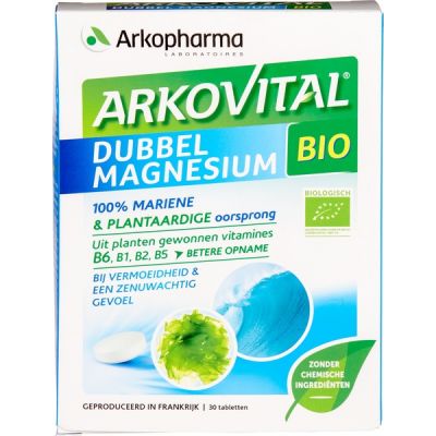 Dubbele Magnesium van Arkopharma, 1 x 30 stk