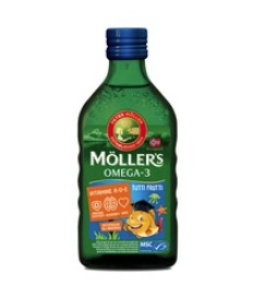 Levertraan tutti frutt.kid van Mollers, 1 x 250ml