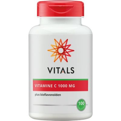 Vitamine C 1000 mg van Vitals, 1 x 100 stk