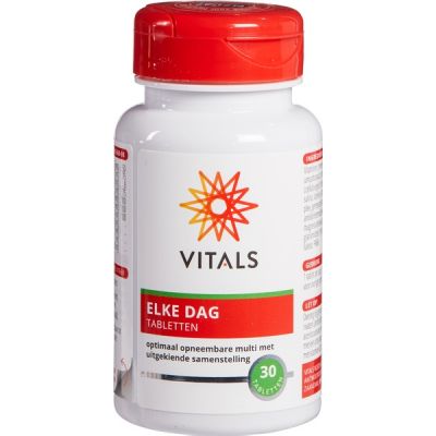 Elke Dag 30 tabletten van Vitals, 1 x 1 stk