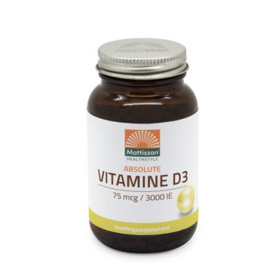 Vitamine D3 van Mattisson GEEN BIO, 1 x 240 stk