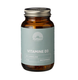 Vitamine D3 van Mattisson GEEN BIO, 1 x 240 stk