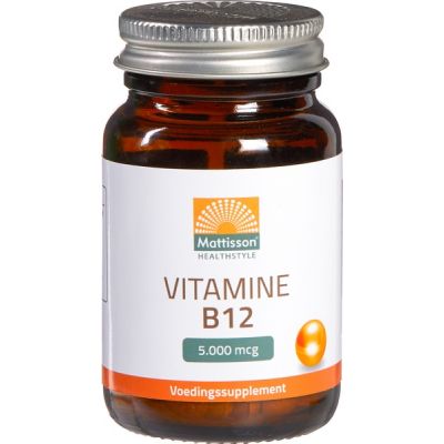 Vitamine B12 van Mattisson GEEN BIO, 1 x 60 stk