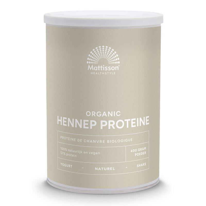 Hennep poeder van Mattisson, 1 x 400 g