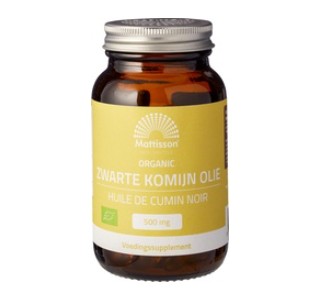 Absolute Zwarte Komijn 500mg van Mattisson, 1 x 90 stk