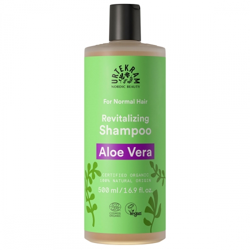 Aloe vera shampoo (normaal haar) van Urtekram, 1 x 500 ml