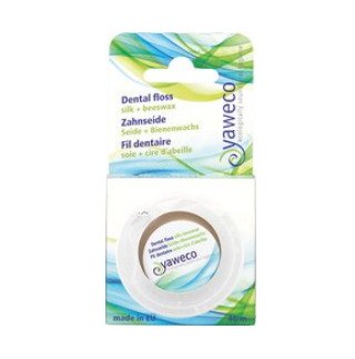 Tandflos zijde met bijenwas van Yaweco, 1 x 148 g