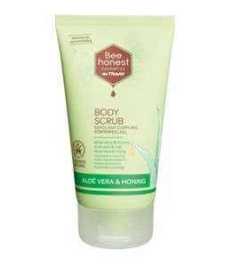 Aloe Vera + Honing Body Scrub van Bee honest cosmetics, 1 x 150