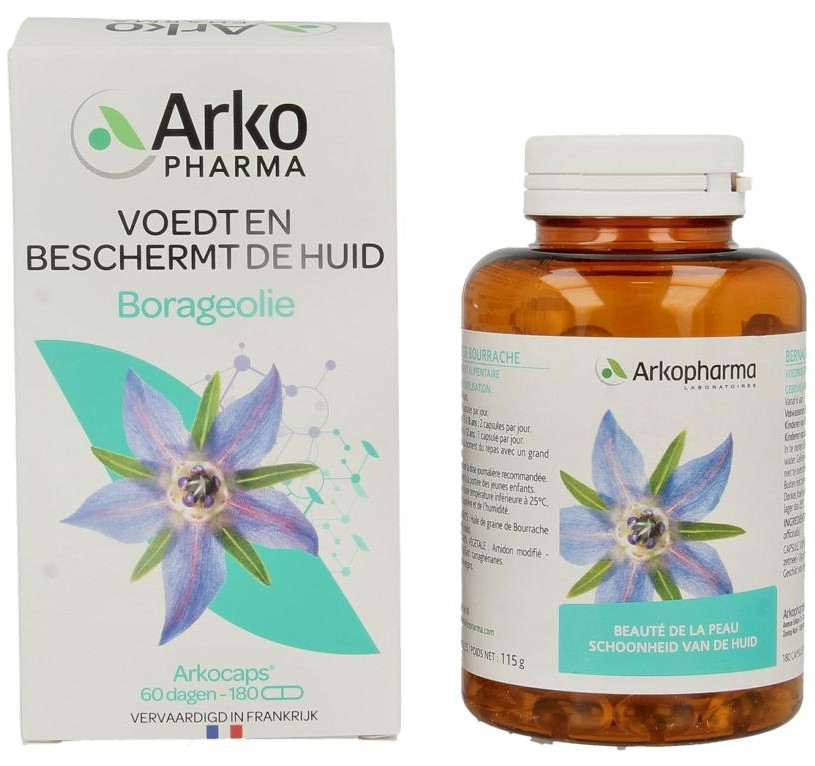 Borage-olie van Arkocaps GEEN BIO, 1 x 180 stk