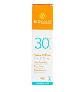 Zonnespray SPF 30 van BioSolis, 1 x 100 ml