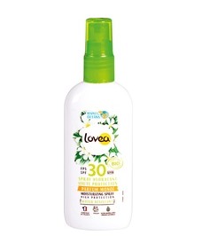 Zonnebrand spray SPF 30 van Lovea, 1 x 100 ml