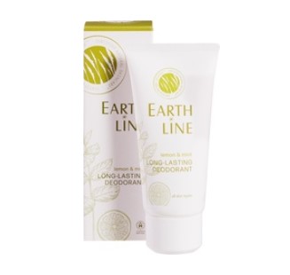 Long-Lasting deo Lemon + Mint van Earth.Line, 1 x 50 ml