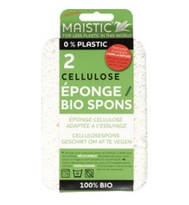All Purpose spons plasticvrij van Maistic, 1 x 2 stk