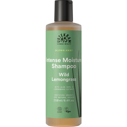 Wild Lemongrass Shampoo van Urtekram, 1 x 250 ml