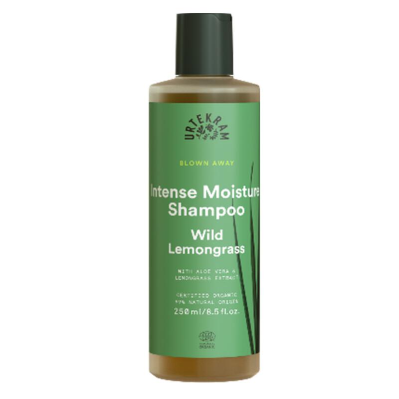Wild Lemongrass Shampoo van Urtekram, 1 x 250 ml