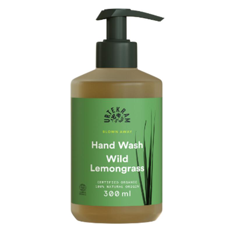 Wild Lemongrass Handzeep van Urtekram, 1 x 300 ml