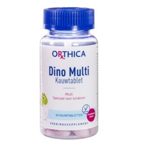 Dino Multi Vitamine Kids van Orthica, 1 x 60 stk