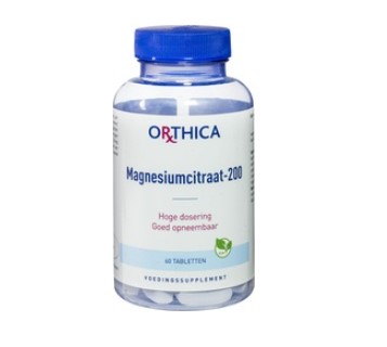 Magnesiumcitraat-200 van Orthica, 1 x 60 stk