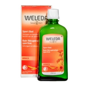 Sportbad arnica van Weleda, 1 x 200 ml