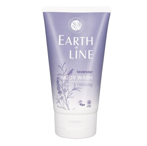 Bodywash lavender van Earth.Line, 1 x 150 ml