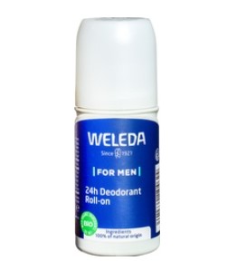 Deodorant roll-on men 24h van Weleda, 1 x 50 ml